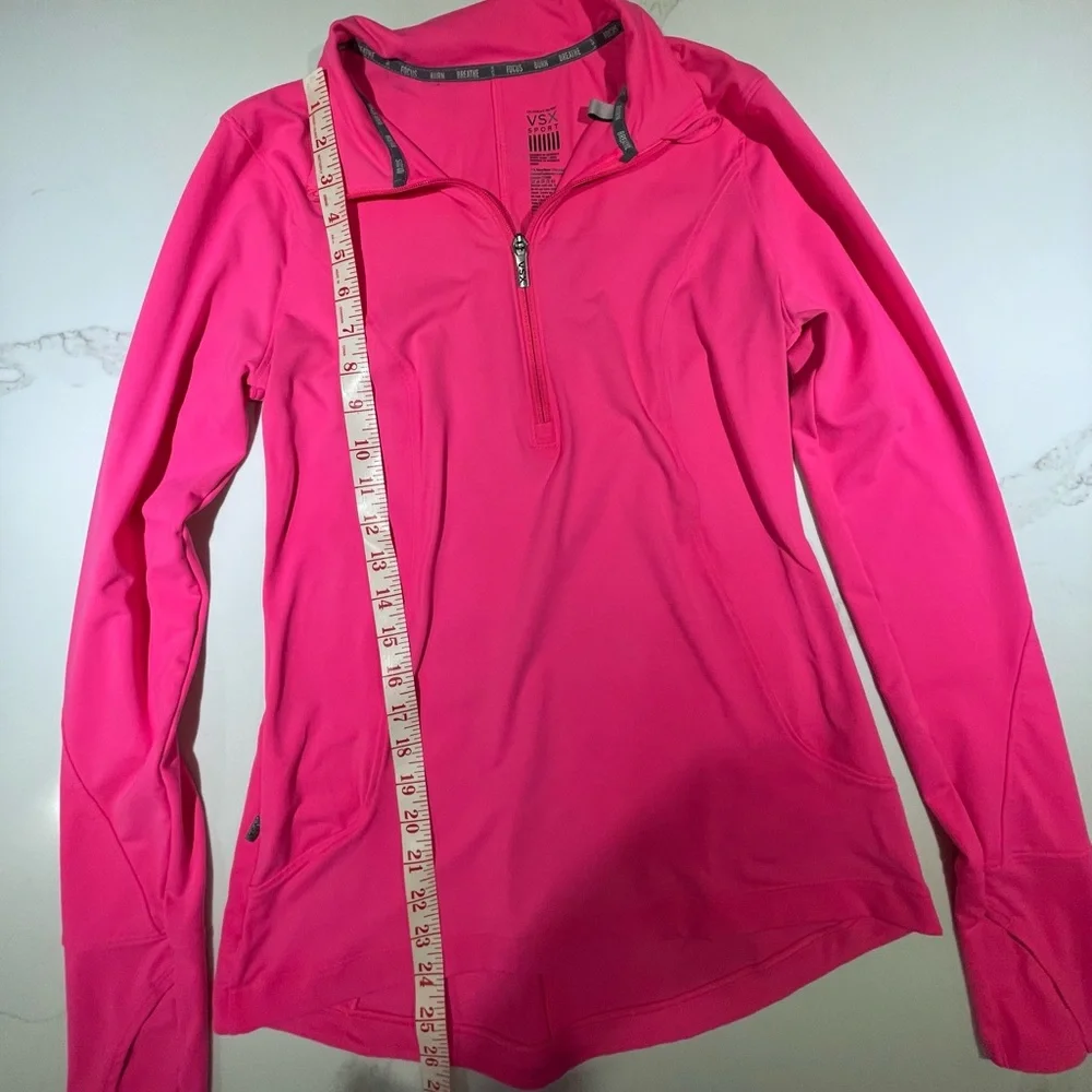 Victoria Secret VSX Sport, pink exercise top, long sleeve,Size S/P - Picture 8 of 8